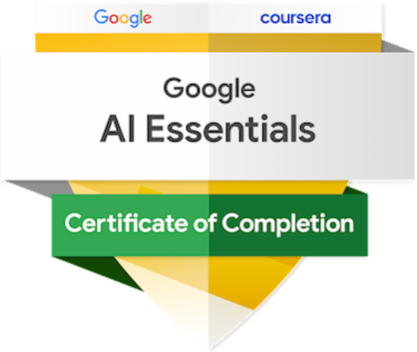 Google AI Essentials badge